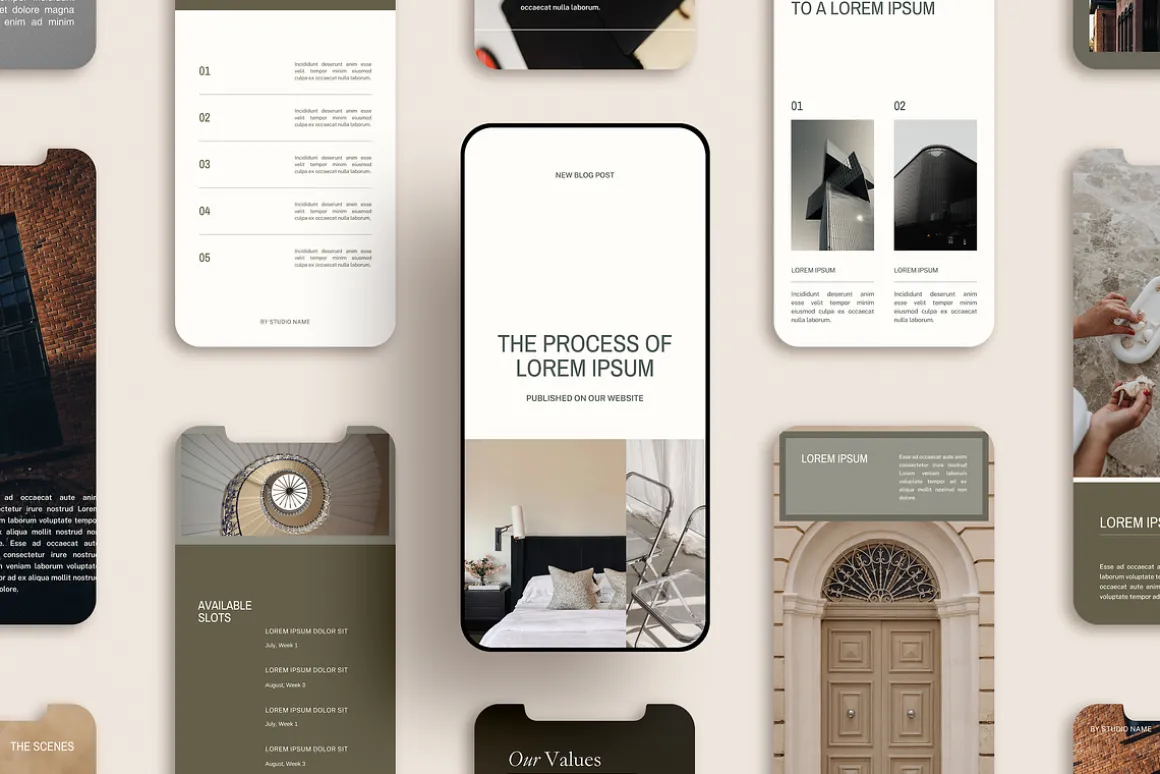 Refined Social Media Templates