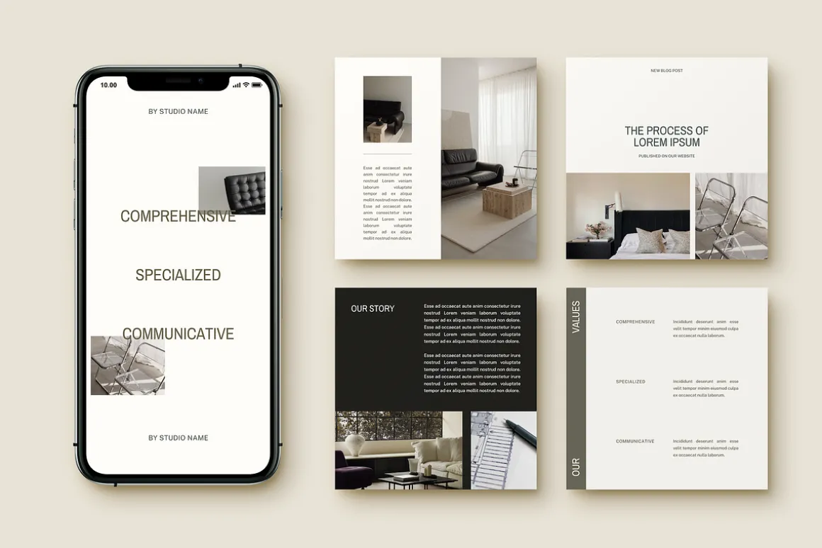 Refined Social Media Templates