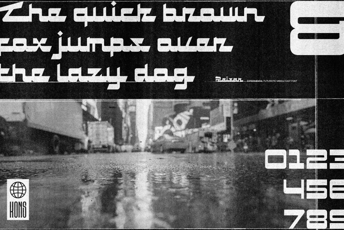 Reisar - Urban Experimental Fonts