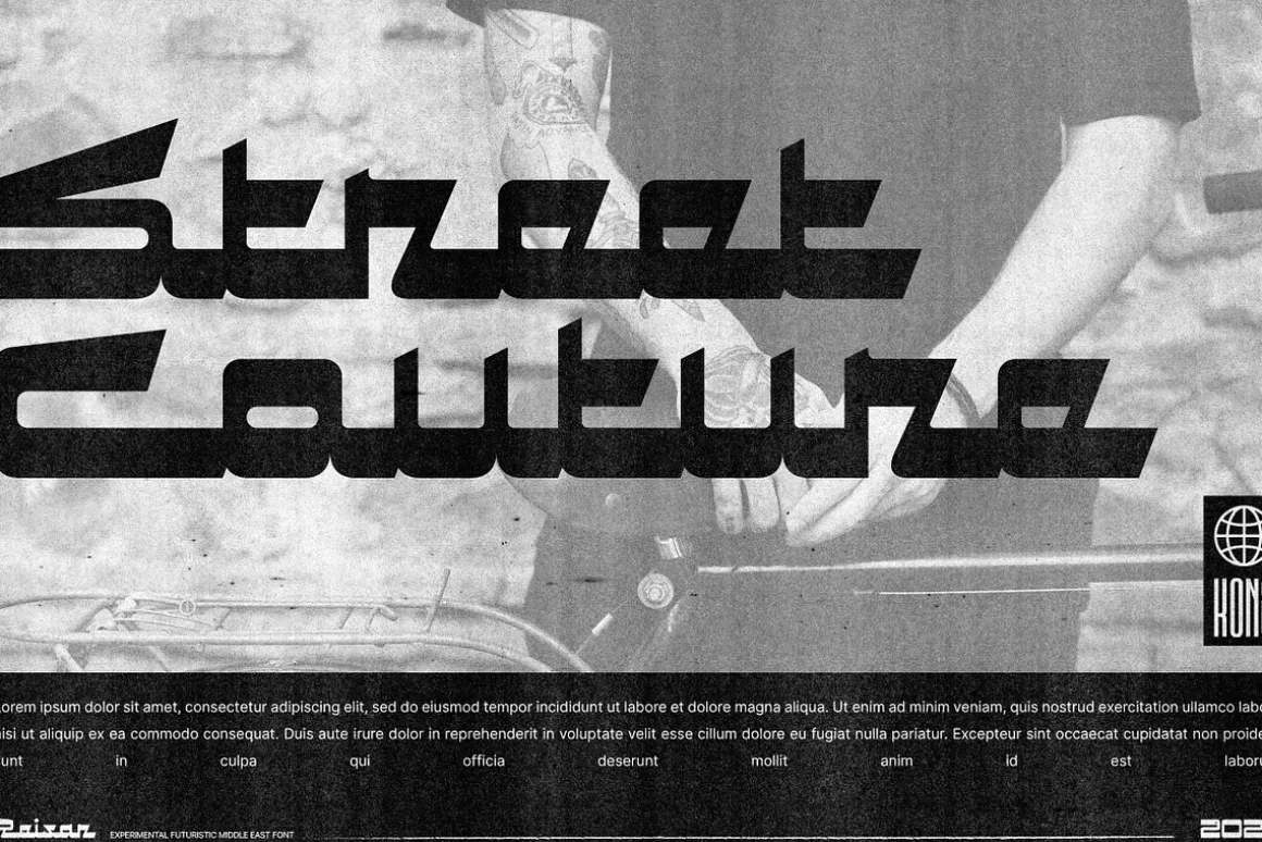 Reisar - Urban Experimental Fonts