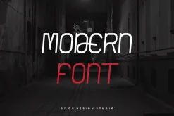 Remoosi - Digital Futuristic Font