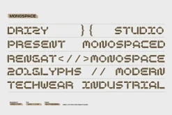Rengat Mono - Modern Monospace Font
