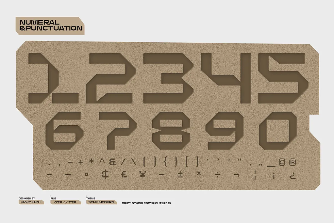 Rengat Mono - Modern Monospace Font