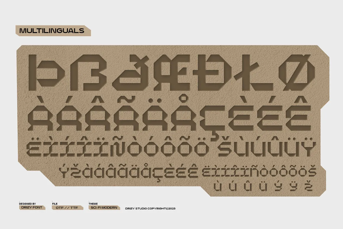 Rengat Mono - Modern Monospace Font