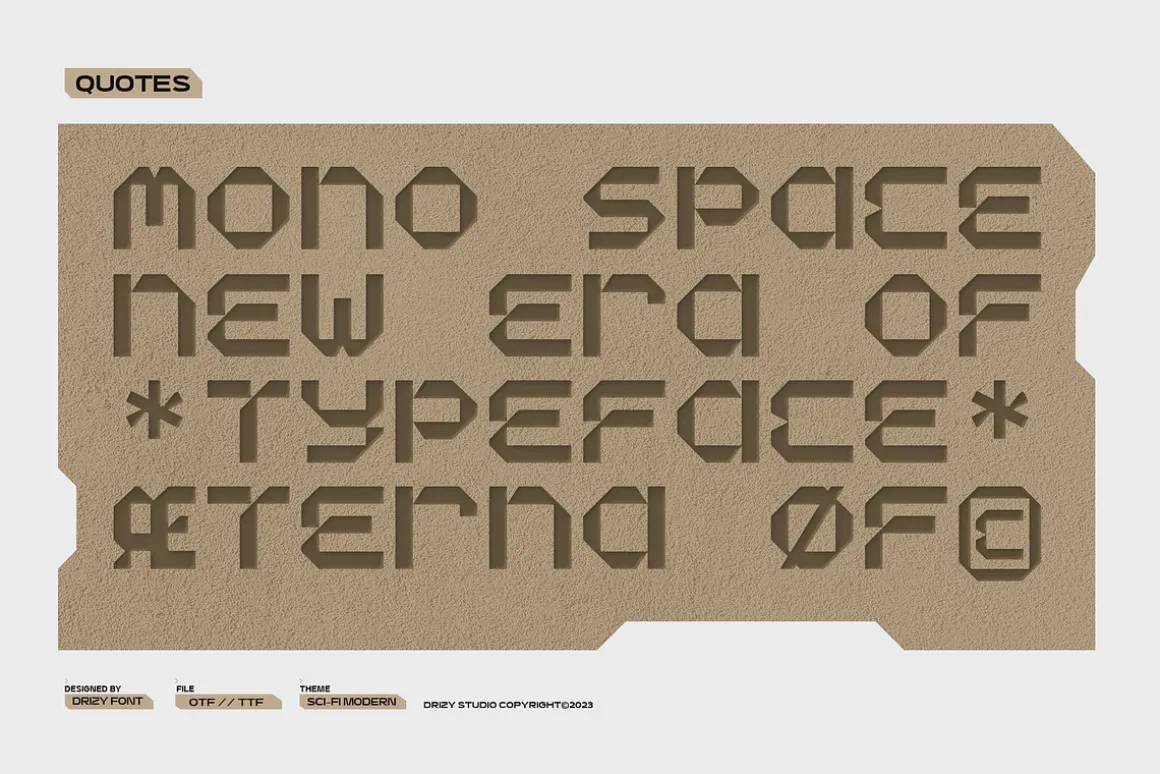 Rengat Mono - Modern Monospace Font