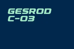 Renoric - Modern Sport Typeface