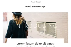 Responsive Email Template Bloggers