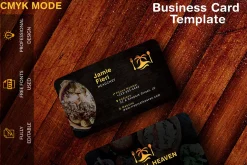 Restaurant business card template