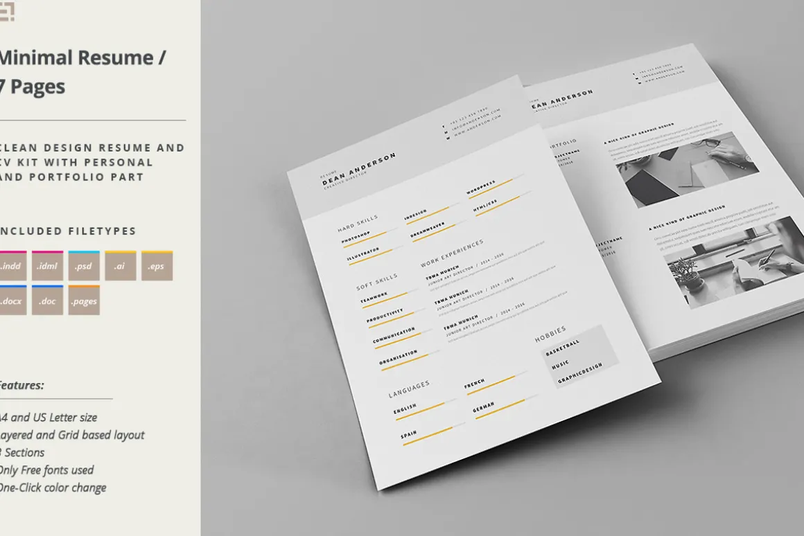 Resume & Cover Letter Template
