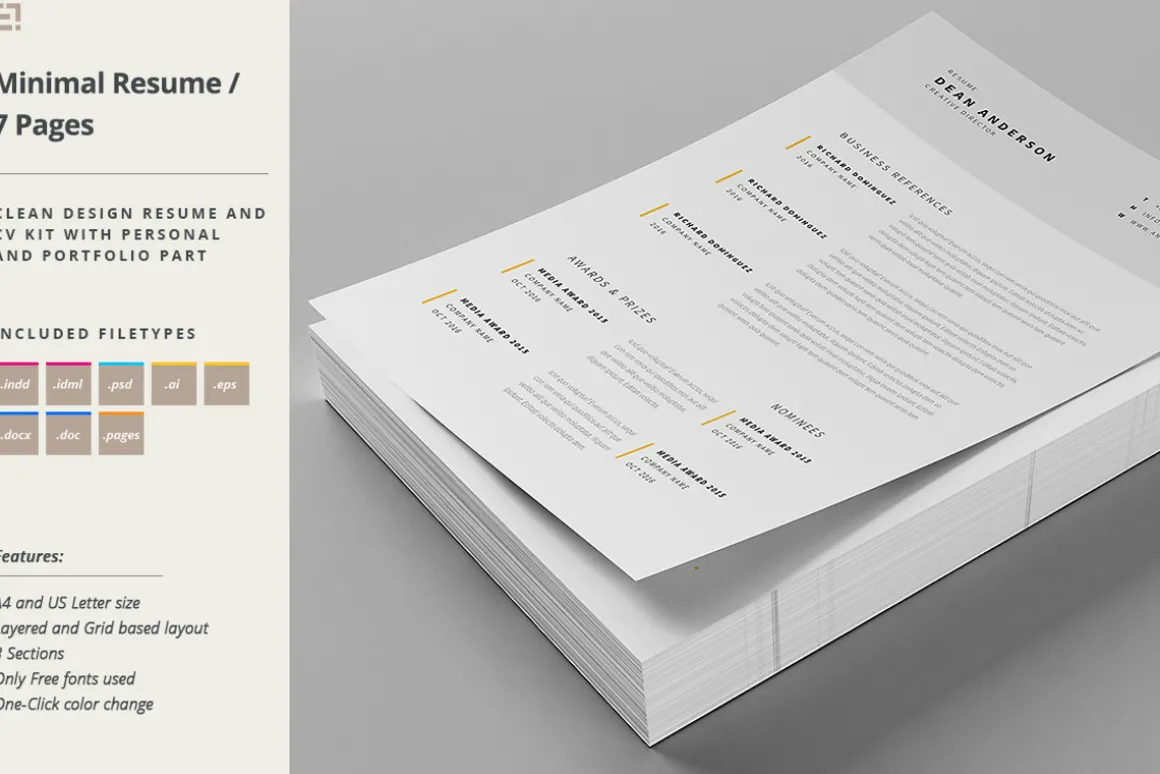 Resume & Cover Letter Template