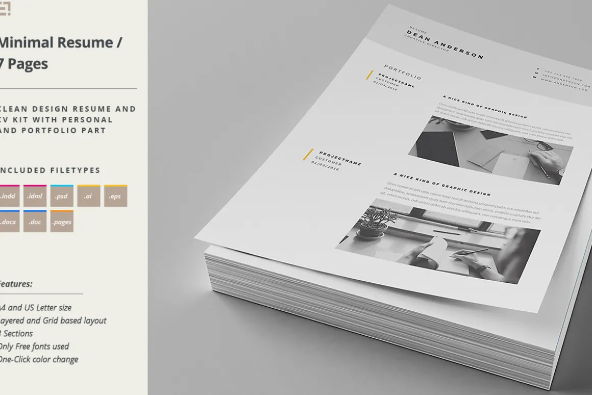 Resume & Cover Letter Template