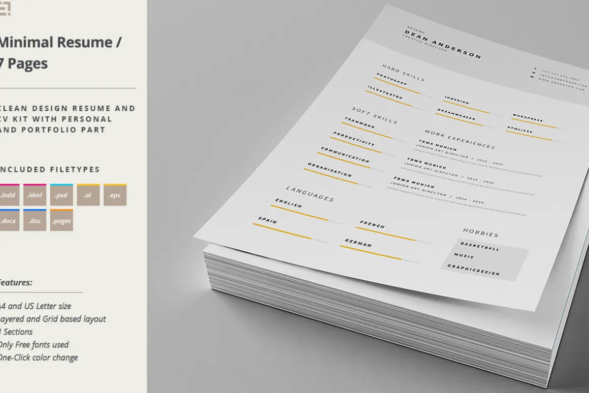Resume & Cover Letter Template