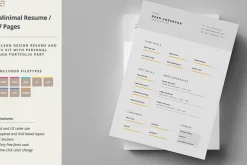 Resume & Cover Letter Template