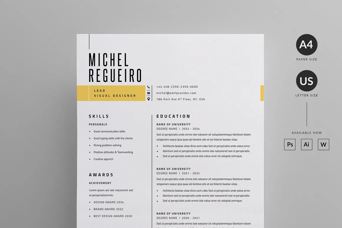 Resume/CV