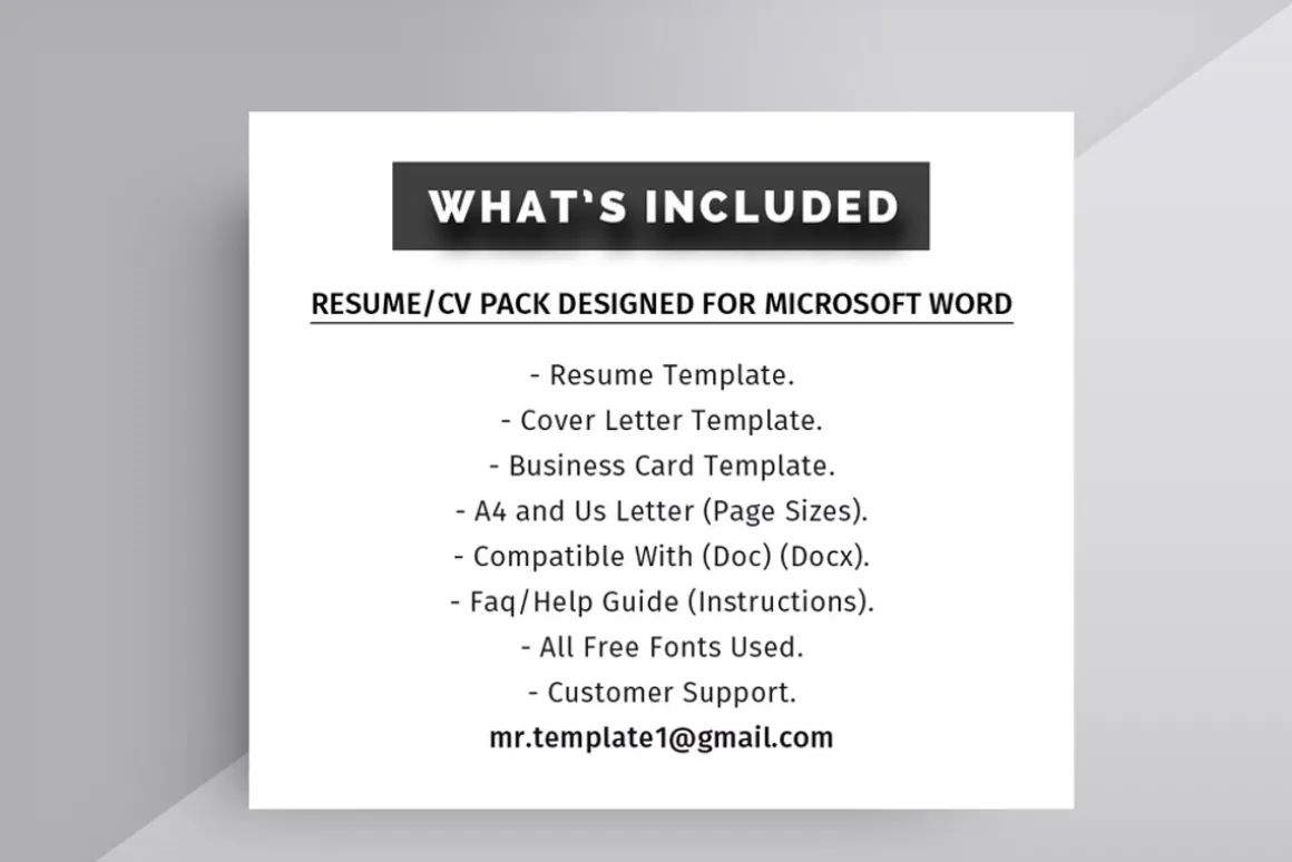 Resume/CV