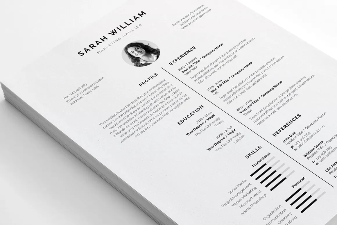 Resume/CV