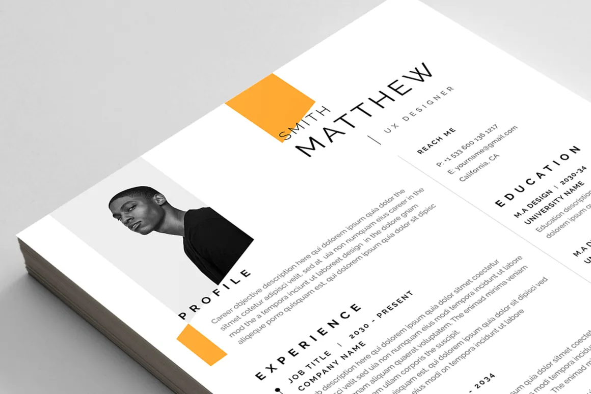 Resume/CV