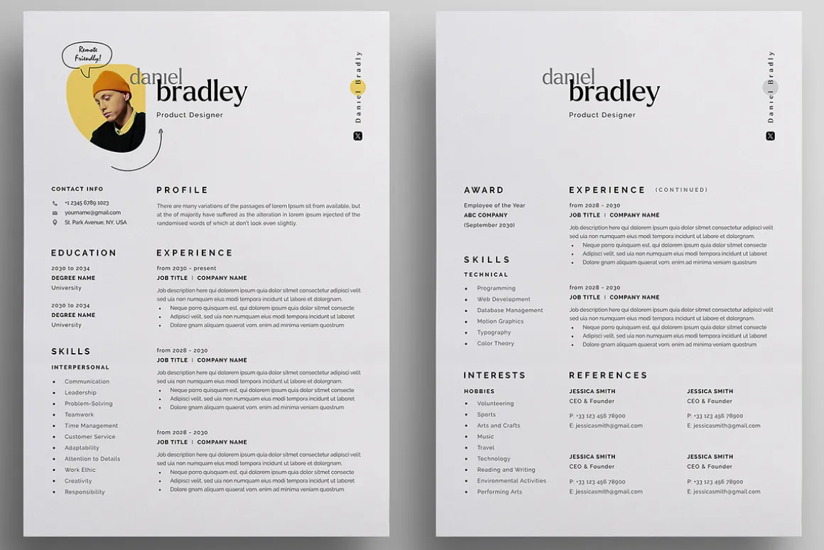 Resume/CV