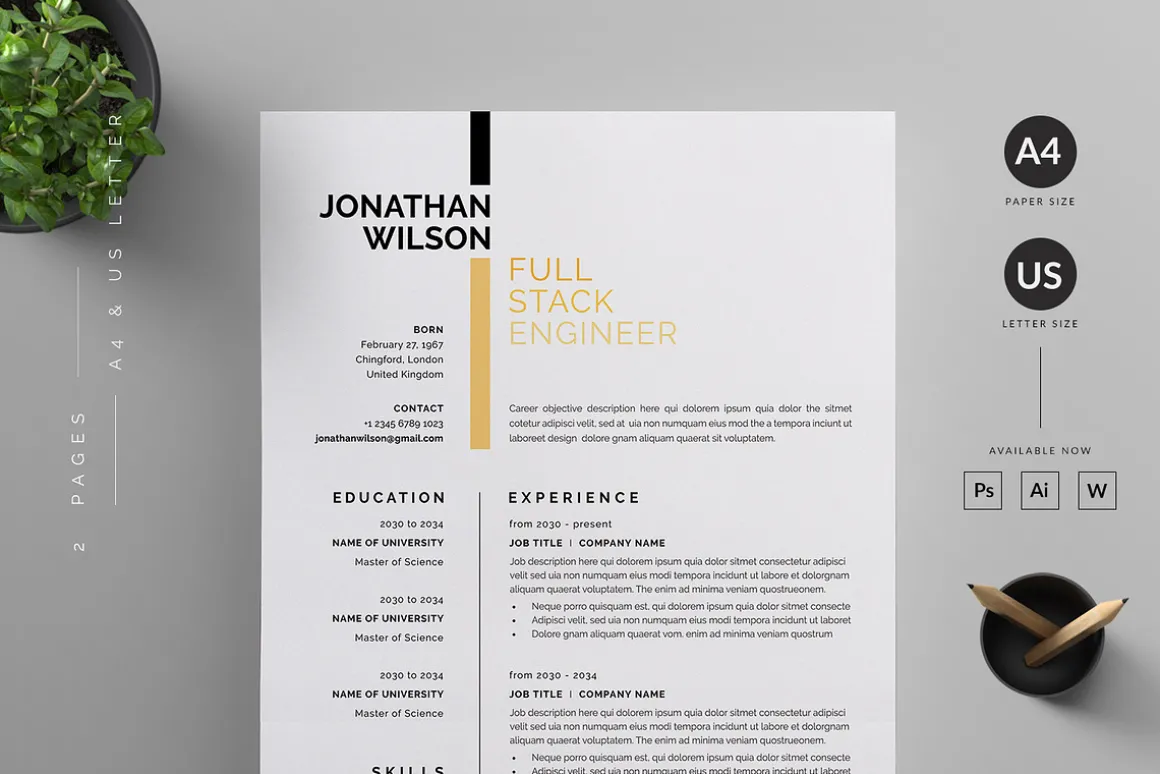 Resume/CV