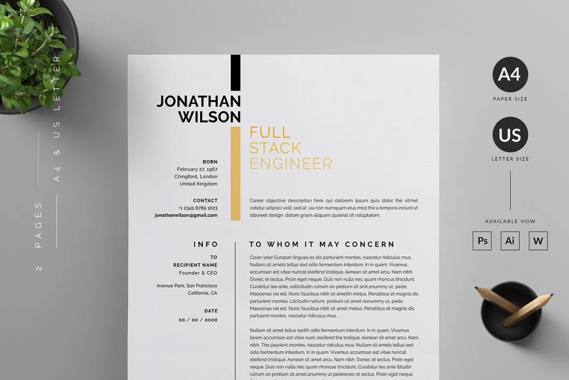 Resume/CV