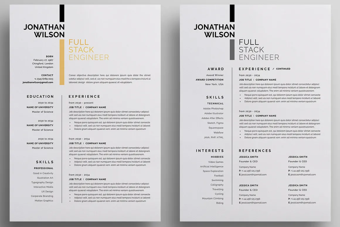 Resume/CV