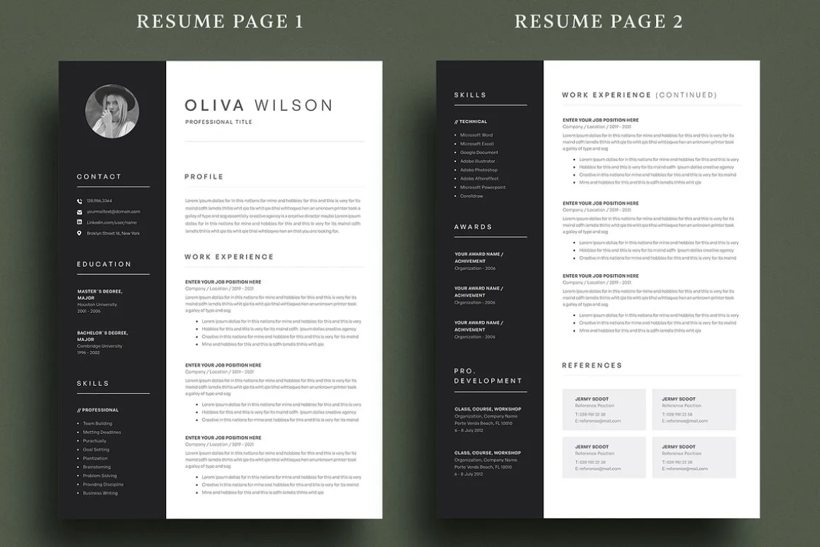 Resume/CV