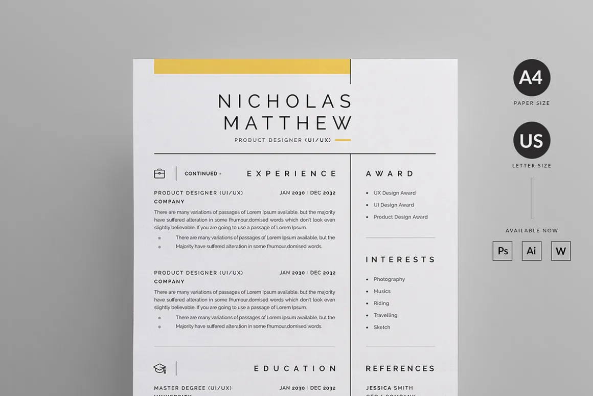 Resume/CV