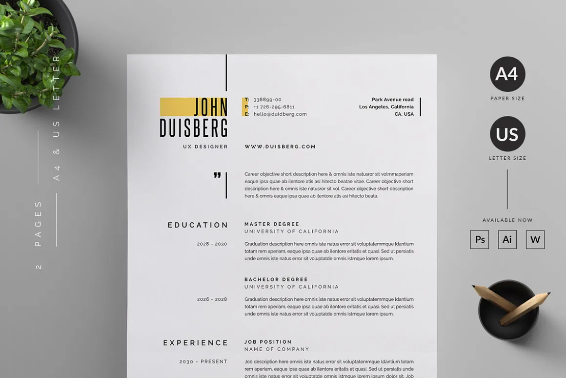 Resume/CV