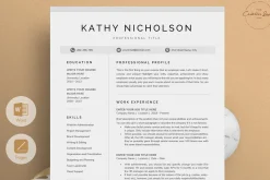 Resume/CV - The Kathy