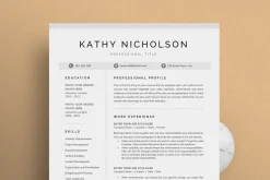 Resume/CV - The Kathy