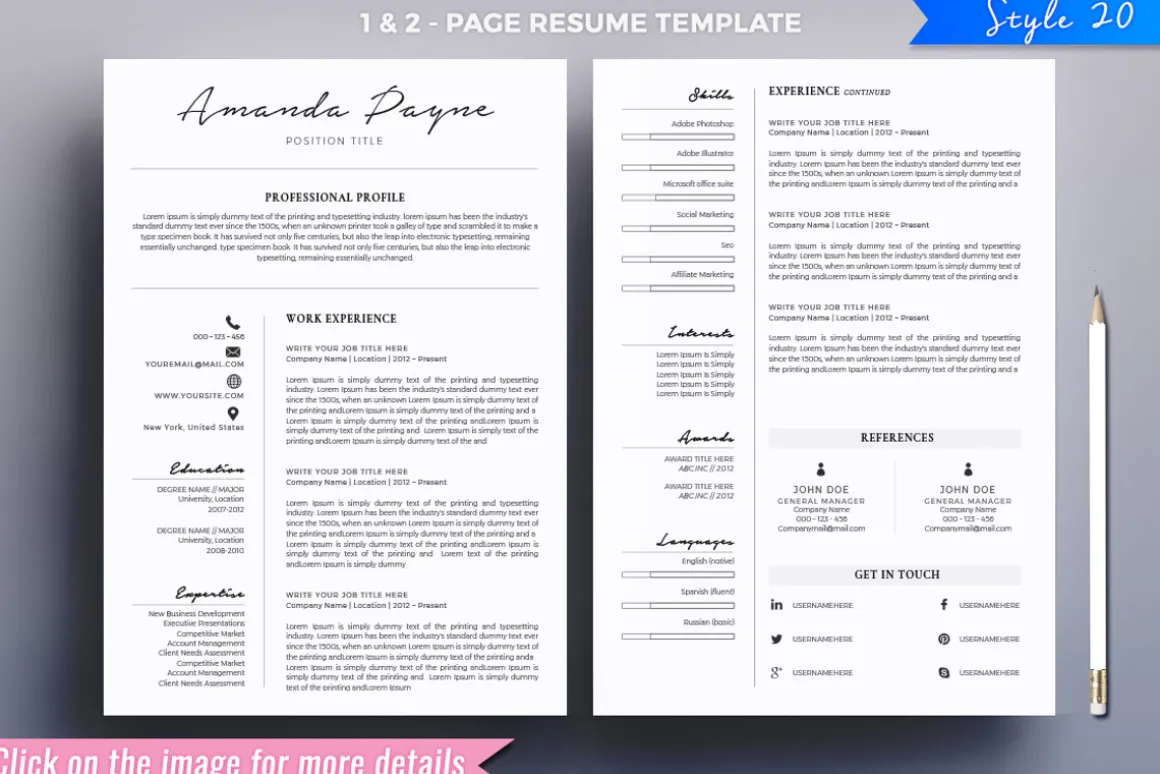 Resume/CV Mega Bundle