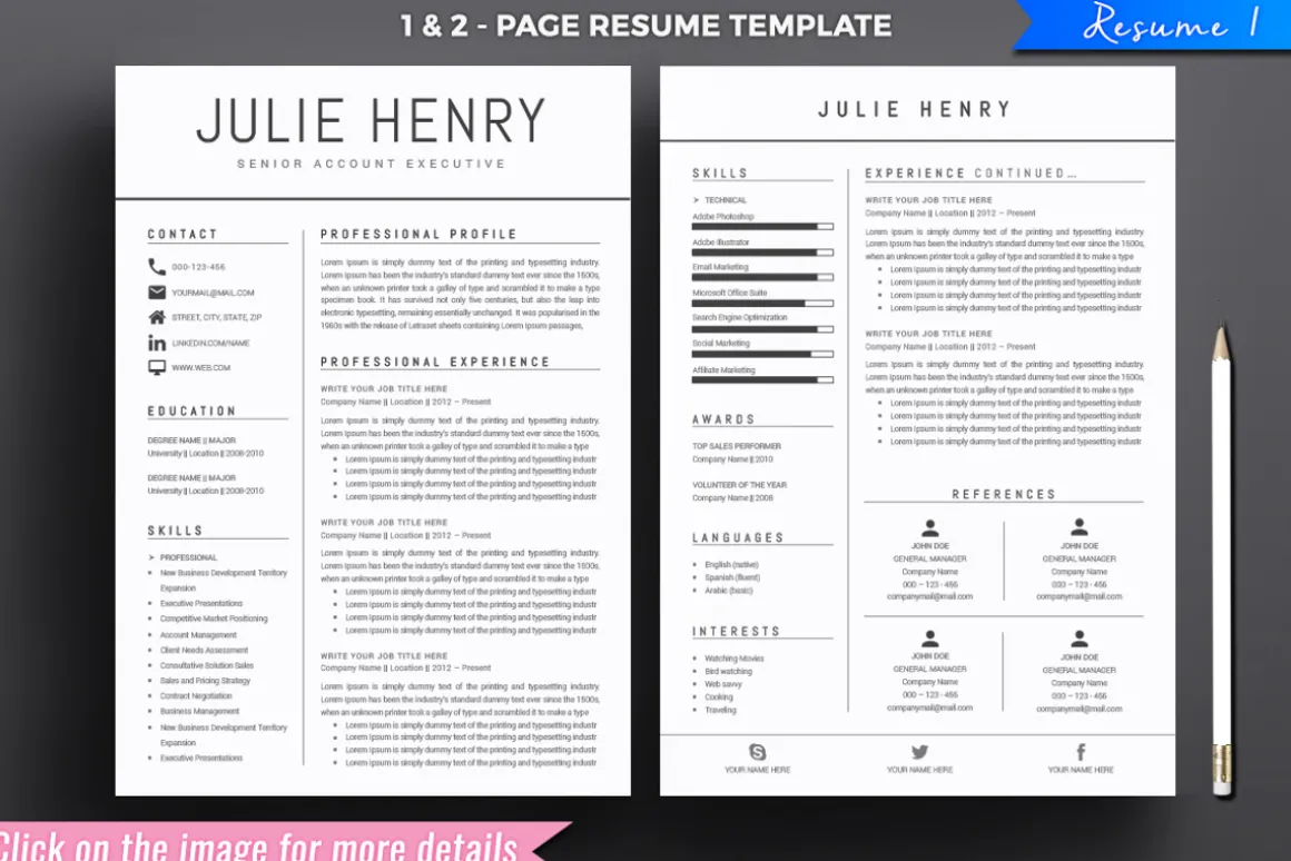Resume/CV Mega Bundle
