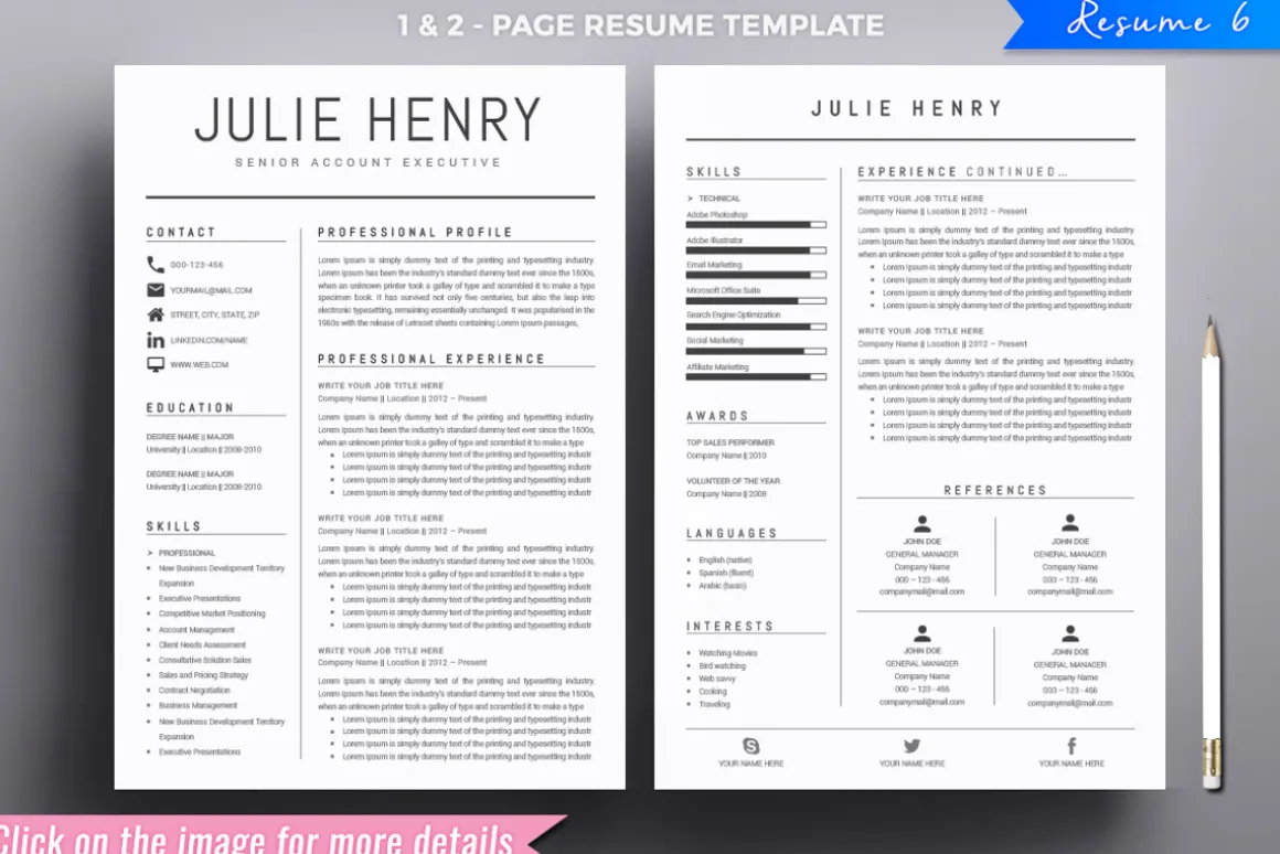 Resume/CV Mega Bundle