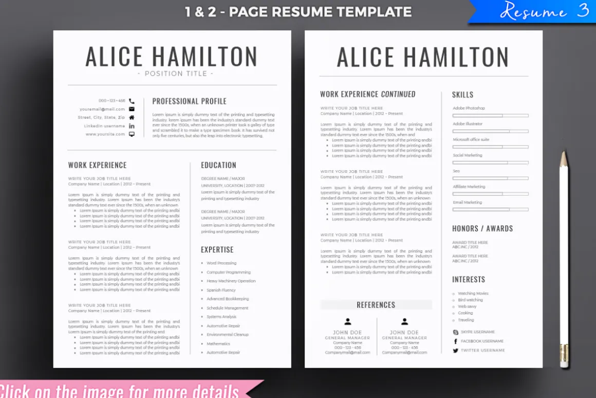 Resume/CV Mega Bundle