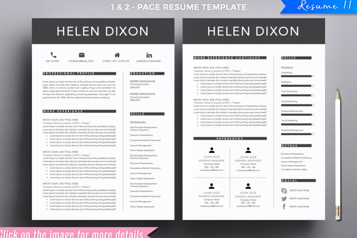 Resume/CV Mega Bundle