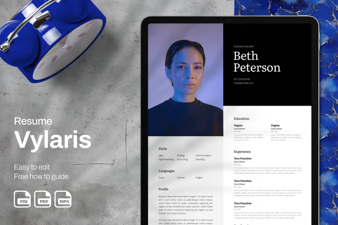 02 Resume CV Template | ATS Friendly