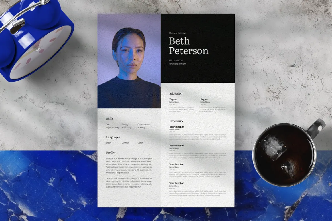 02 Resume CV Template | ATS Friendly