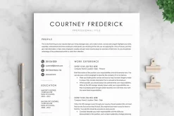 Resume/CV - The Courtney