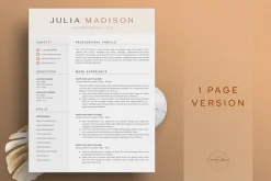 Resume/CV - The Madison