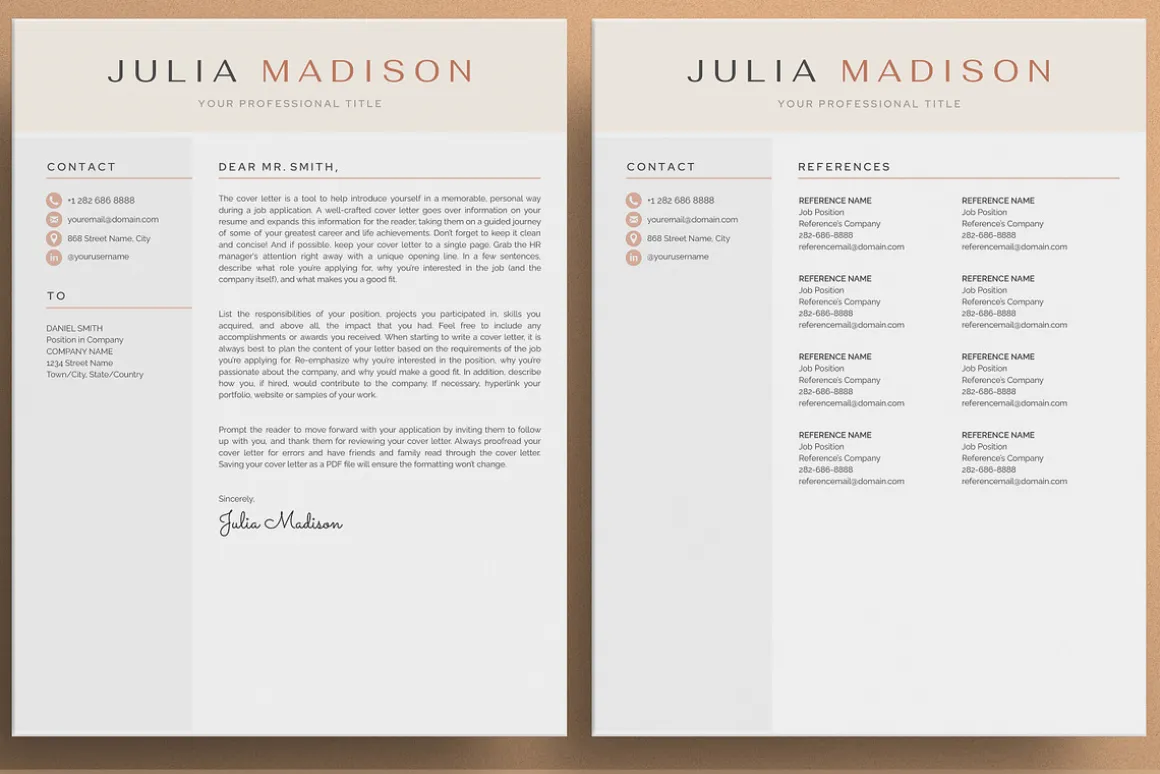 Resume/CV - The Madison