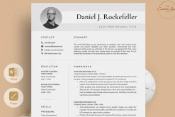 Resume/CV - The Rock