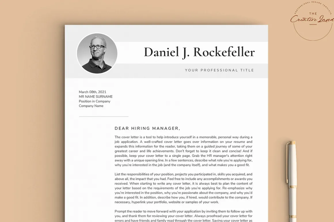 Resume/CV - The Rock
