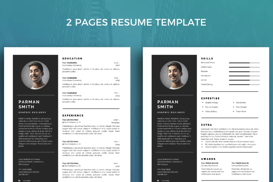 Resume Template 20
