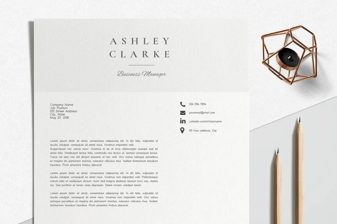 Resume Template | CV + Cover Letter