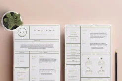 Resume Template 3 Page
