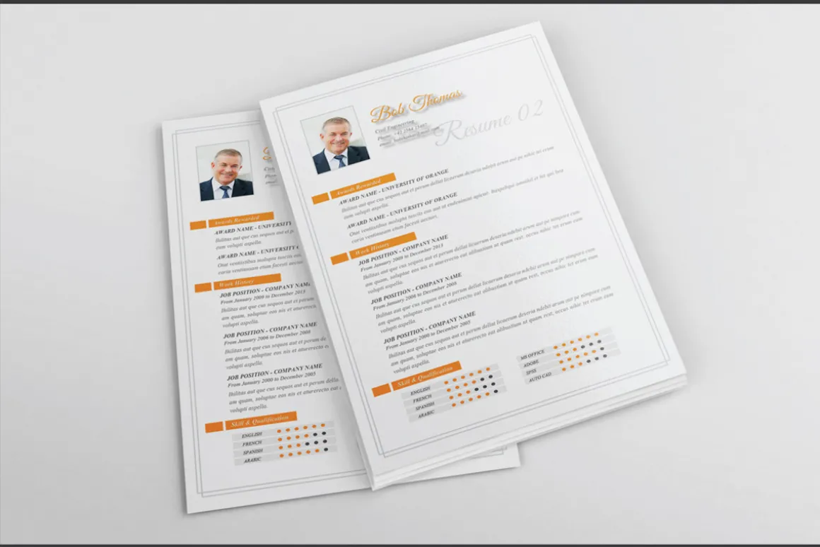 Resume Template v.02