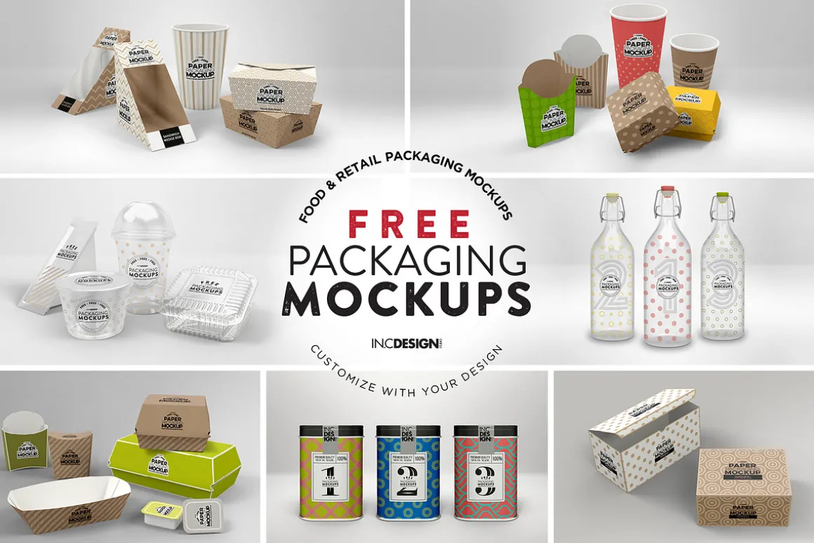 Retail Shelf Box 21 Packaging Mockup