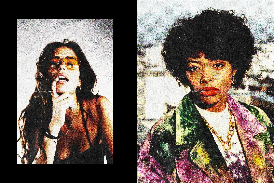 Retro Film Fade Effect
