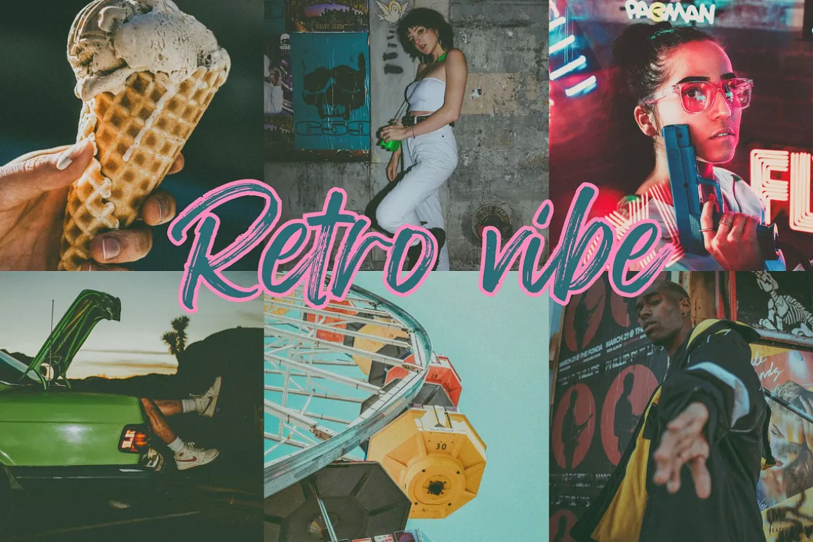 Retro Vibe Lightroom Presets XMP/DNG