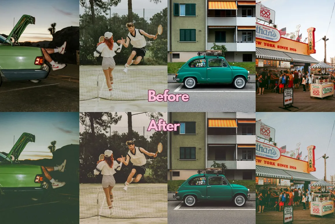Retro Vibe Lightroom Presets XMP/DNG